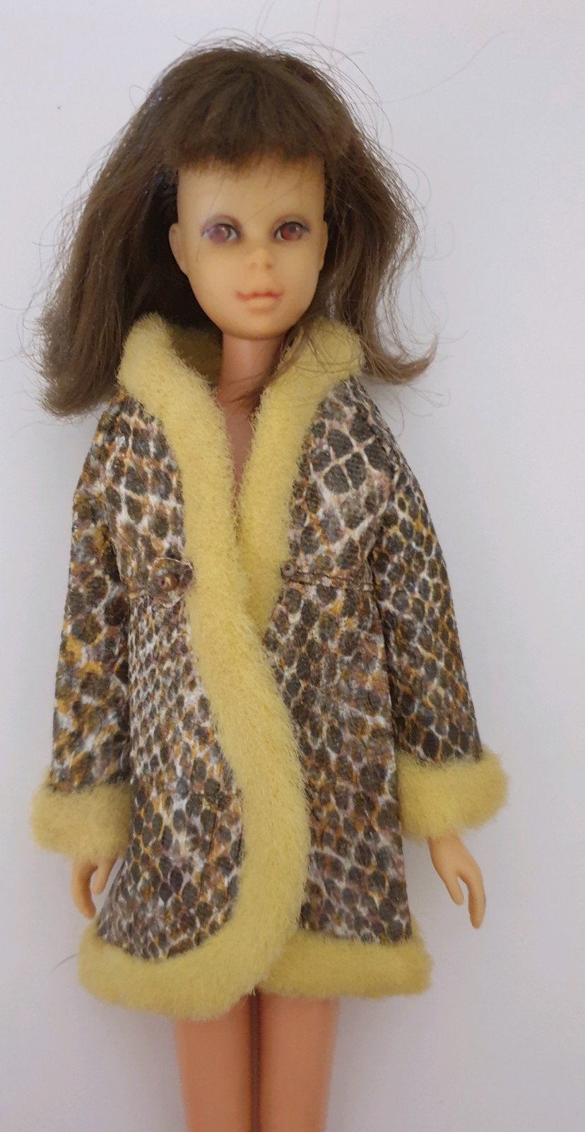(Barbie ) vintage Francie jas #1245 snake charmer, Verzamelen, Poppen, Ophalen of Verzenden, Kleertjes