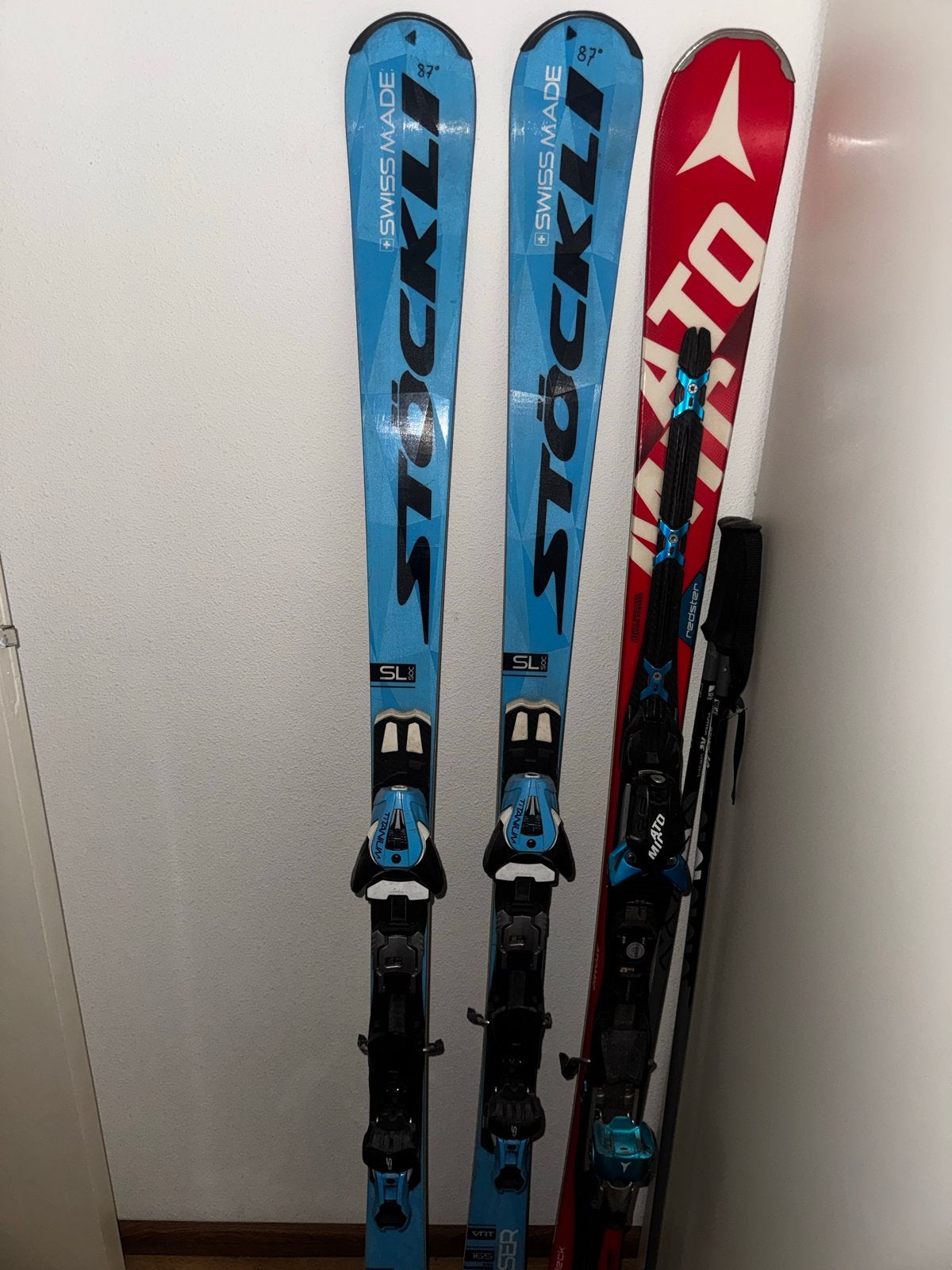 Stöckli SL Ski's 165cm met Salomon X Pro 120 skischoenen, Ophalen, 160 tot 180 cm, Salomon, Zo goed als nieuw