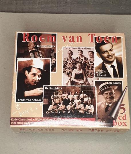 Roem van Toen 5cd Box, Ophalen of Verzenden, Zo goed als nieuw, Levenslied of Smartlap, Boxset