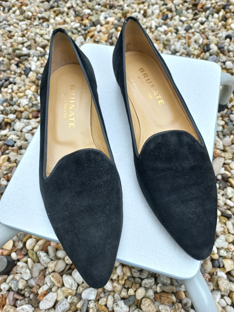 schoenen Brunate maat 40,5, Ophalen of Verzenden, Zo goed als nieuw, Zwart, Pumps