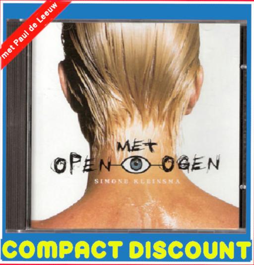 CD Simone Kleinsma - Met Ogen Open (Zonder Jou), Cd's en Dvd's, Ophalen of Verzenden, Zo goed als nieuw, Pop