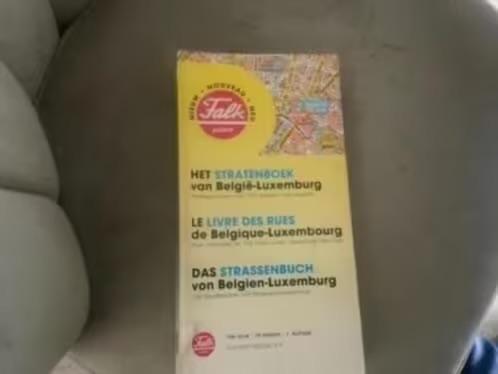 het stratenboek van belgie luxemburg, Boeken, Atlassen en Landkaarten, Ophalen of Verzenden, 1800 tot 2000, Nederland, Landkaart