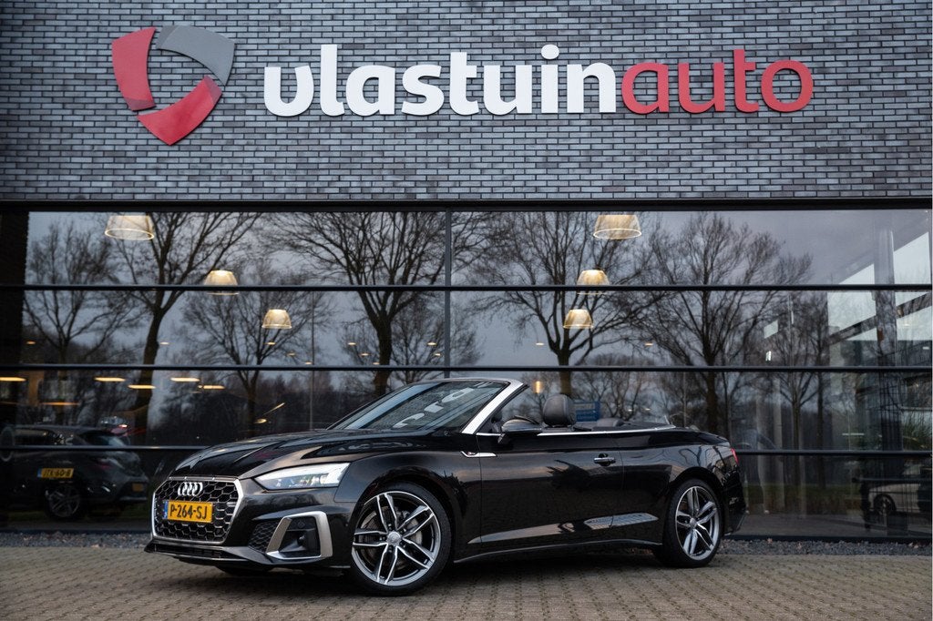 Audi A5 Cabriolet 40 TFSI S edition , S-Line , Leer, Virtual, Auto's, Audi, Gebruikt, 4 cilinders, 4 stoelen, 1645 kg