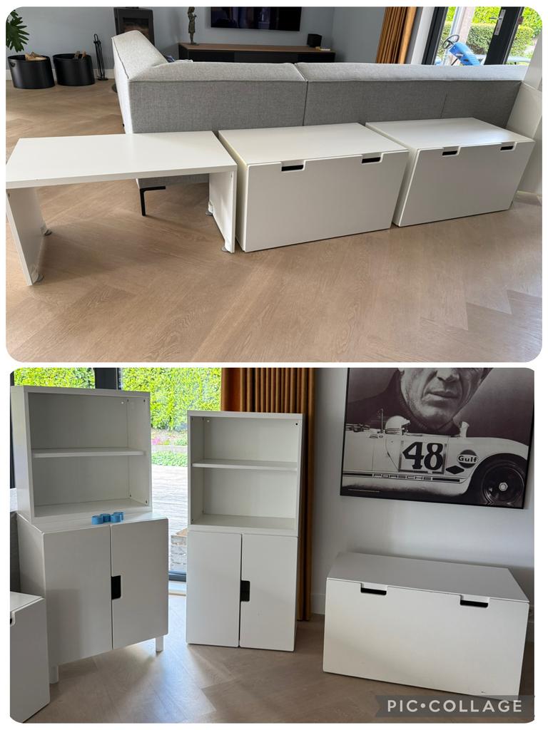 Ikea Stuva kasten en lades/bureau, Ophalen, Gebruikt, Overige typen