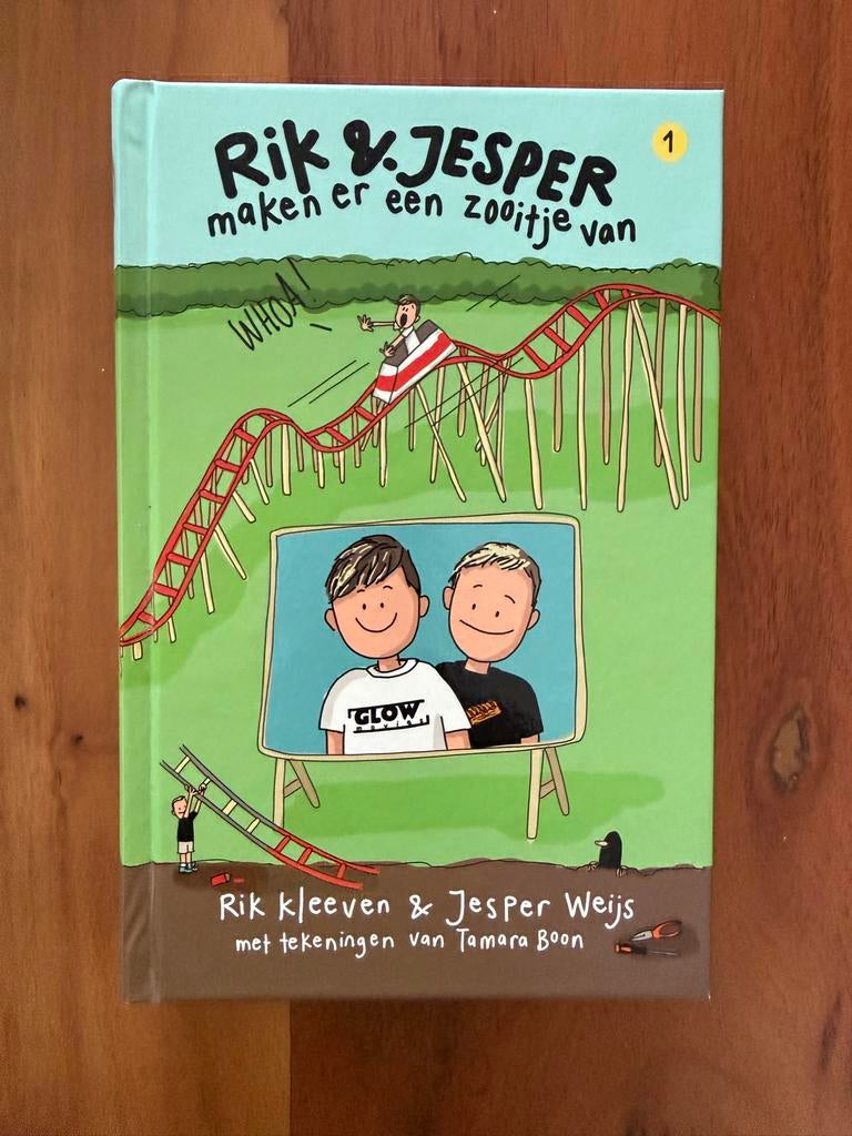 Rik & Jesper maken er een zooitje van - Deel 1, Ophalen of Verzenden, Zo goed als nieuw, Fictie