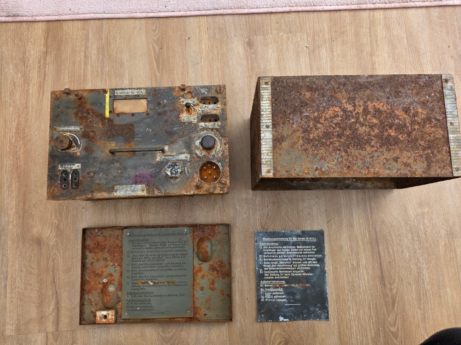 Duitse Wehrmacht/Luftwaffe radio (UkW.EE) WOII, Ophalen of Verzenden, Landmacht, Duitsland, Overige typen