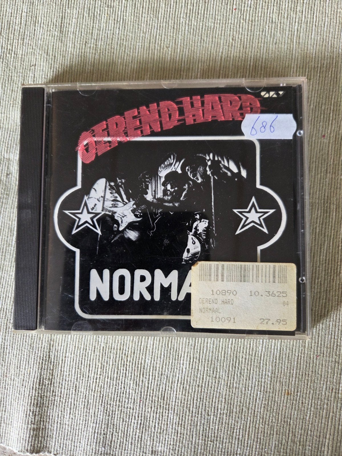 Normaal - Derend Hard CD, Cd's en Dvd's, Rock, Gebruikt, Inclusief doosje, Ophalen of Verzenden