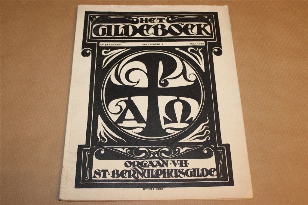 Het Gildeboek 1932 — Kerkelijke Kunst & Muurschilderingen, Ophalen of Verzenden, Gelezen