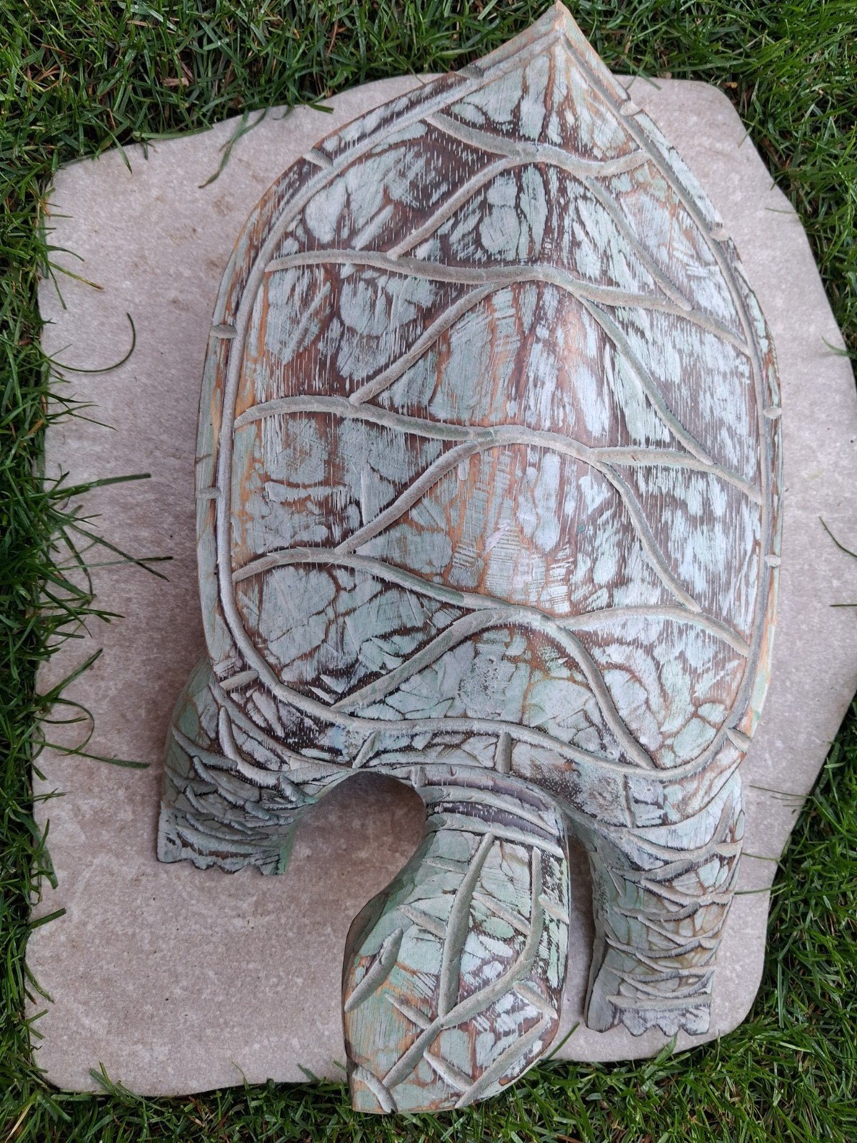 Ibiza Vibes Turqoise houten schildpad, Verzamelen, Verzenden, Nieuw