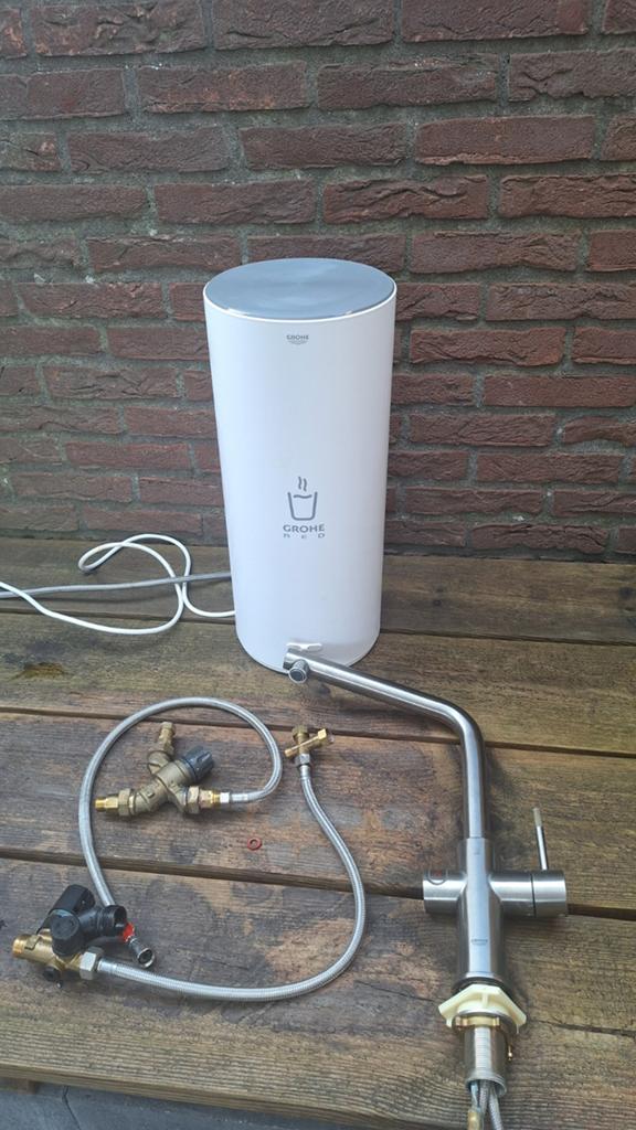 Grohe Red L heetwaterkraan met klein defect, Witgoed en Apparatuur, Koffiezetapparaten, Ophalen of Verzenden, Niet werkend