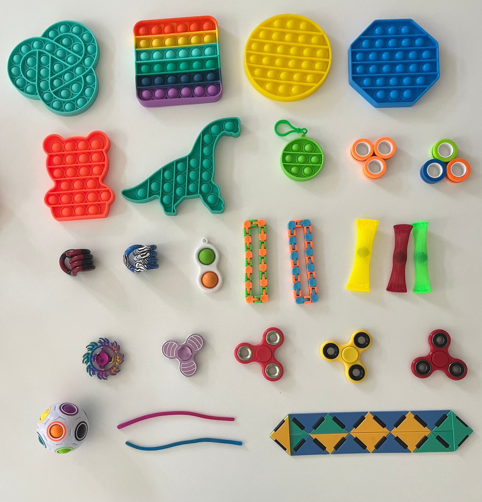 Fidget toys 26 stuks, Ophalen of Verzenden, Zo goed als nieuw