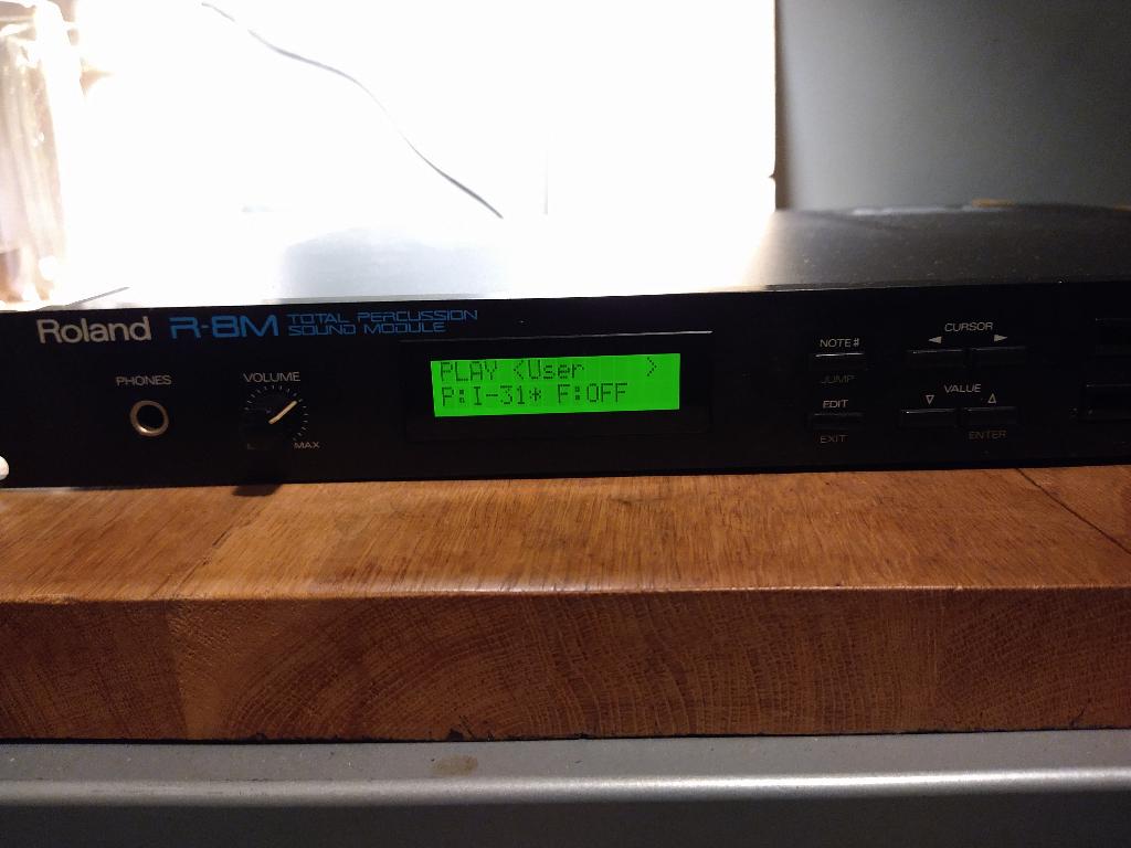 Roland R-8M drum module, Ophalen, Gebruikt, Roland