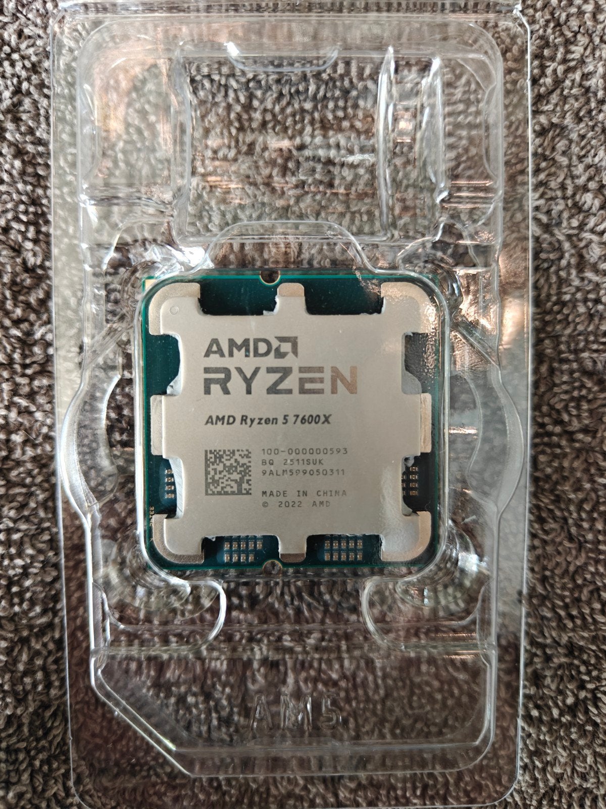 Ryzen 5 7600x, Computers en Software, Ophalen, Zo goed als nieuw, 3 tot 4 Ghz