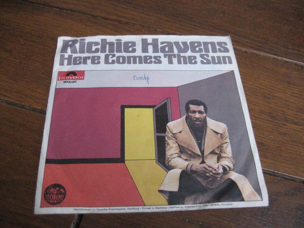 Ritchie hacens here comes the sun, Ophalen of Verzenden, Zo goed als nieuw, 7 inch, R&B en Soul