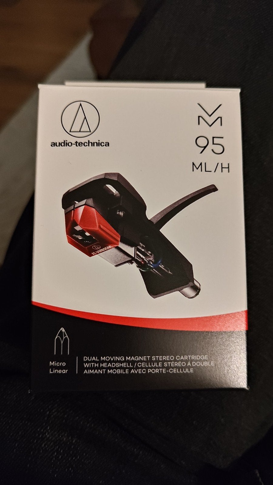 Audio-Technica VM95ML/H Dual Moving Magnet Cartridge, Ophalen of Verzenden, Zo goed als nieuw, Platenspeler-onderdeel, Overige merken