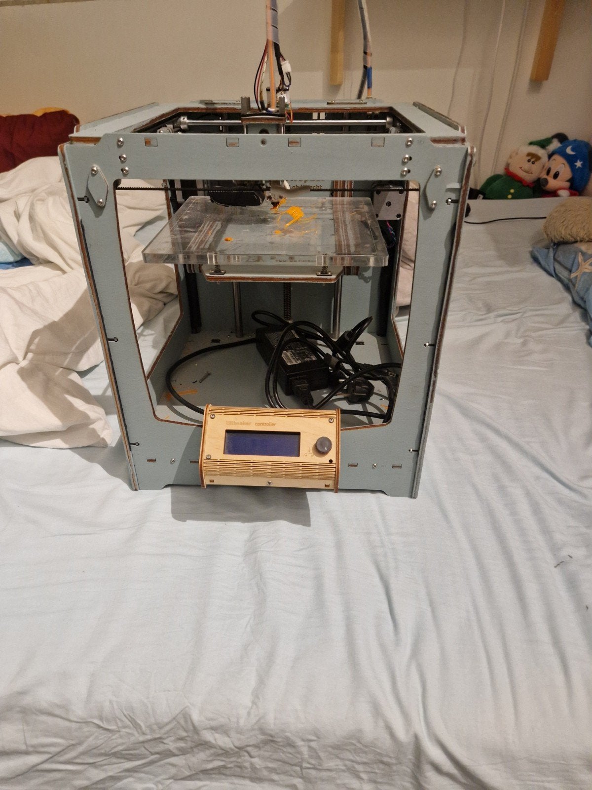 Ultimaker originele, Ophalen, Gebruikt, Filamentrollen