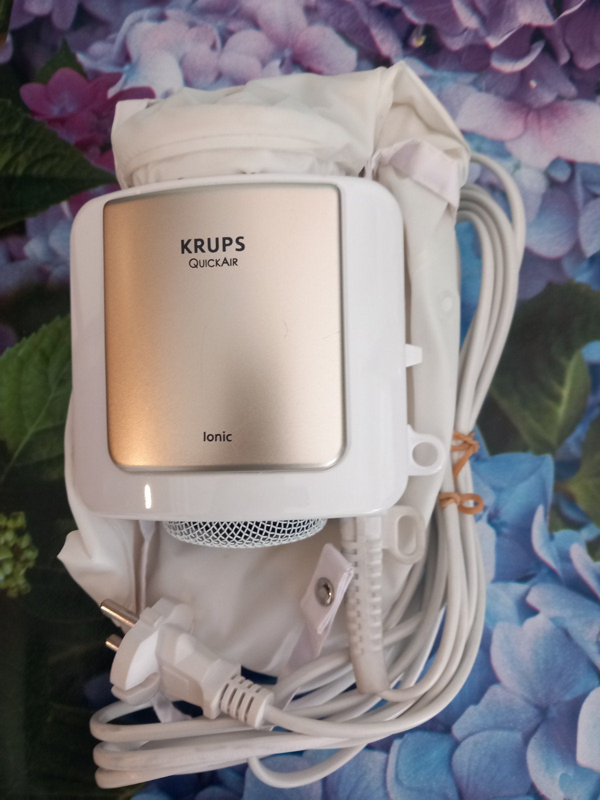 Krups QuickAir Ionische Droogkap - Compact & Draagbaar, Ophalen of Verzenden, Zo goed als nieuw, Haarverzorging