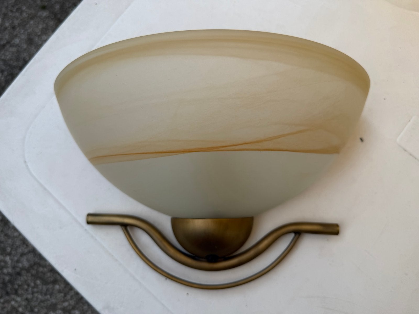 GRATIS 3x Kwantum Morgano wandlamp 1-L Brons E27 Max 40W, Gebruikt, Bruin, Overige merken, Metaal