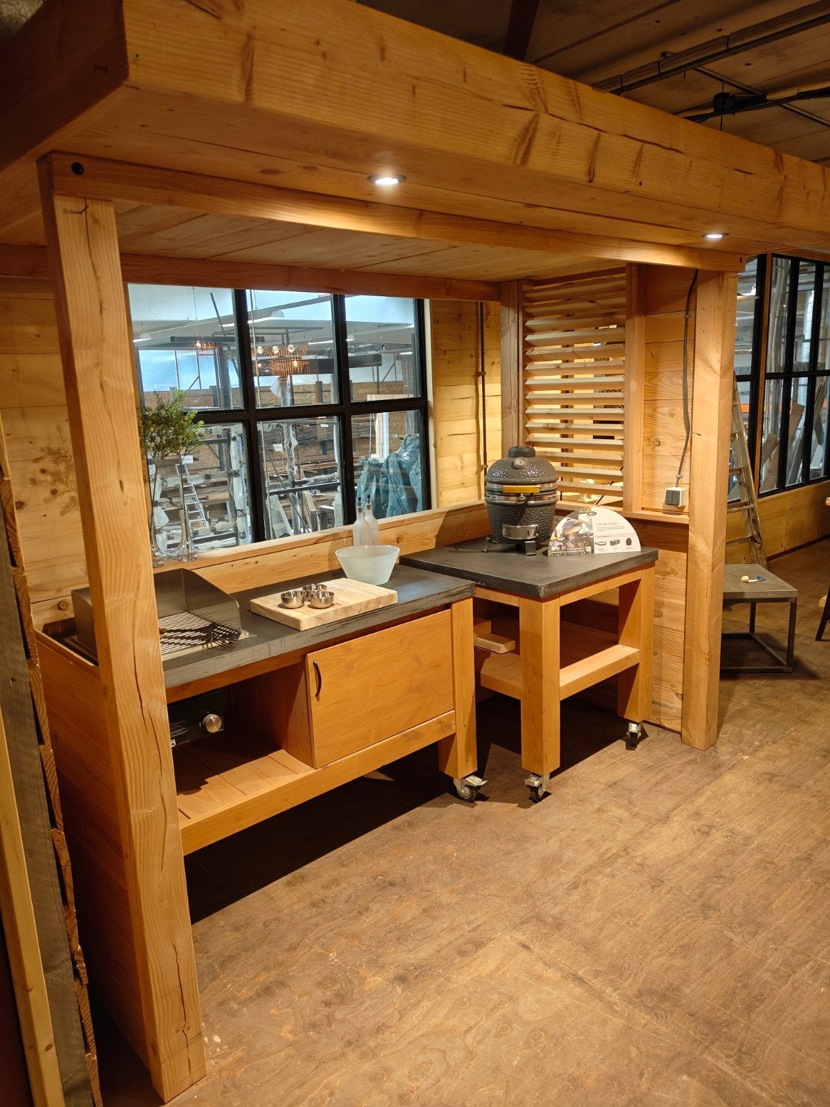 buitenkeuken overkapping showroom opruiming, Tuin en Terras, Ophalen of Verzenden, Nieuw