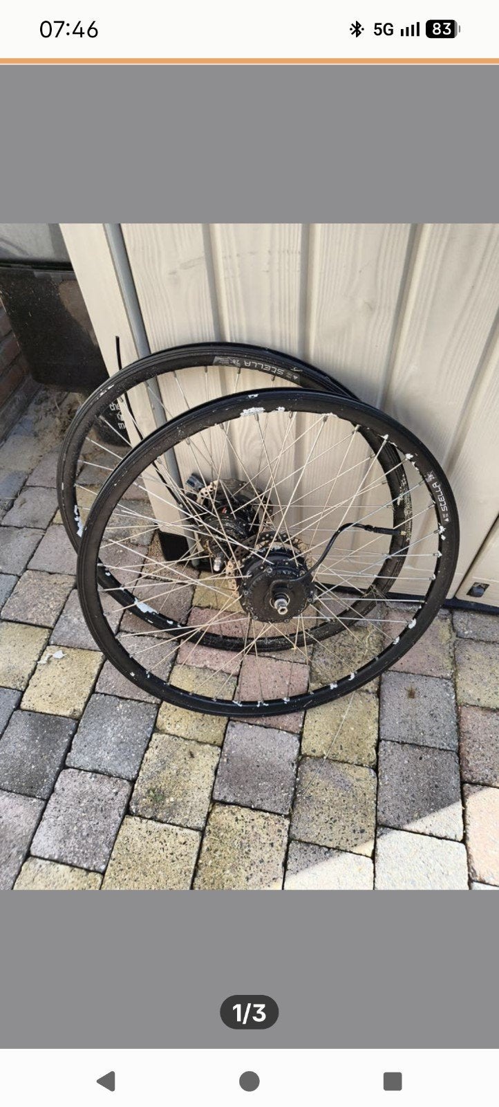 Stella wielen voor electrische fiets
28 inch., Fietsen en Brommers, Elektrische fietsen, Ophalen, Gebruikt, Overige merken