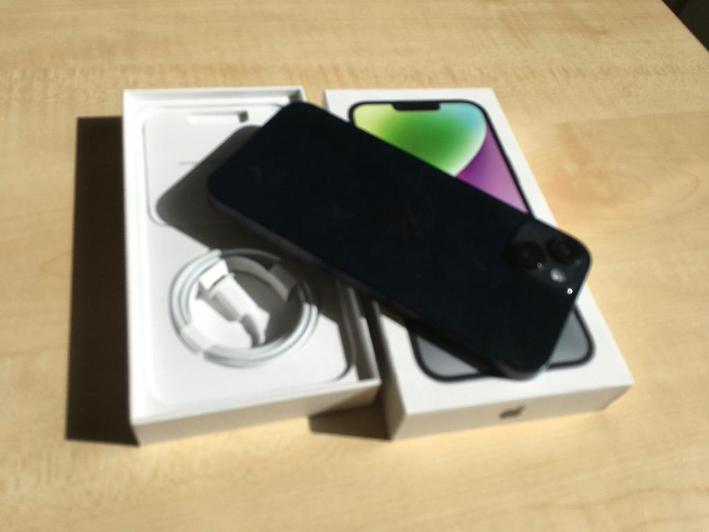 iPhone 14 Plus, 128 GB, Ophalen, 128 GB, IPhone 14 Plus, Zwart