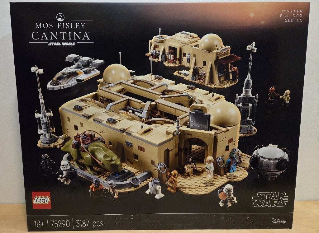 (GESEALD) Lego 75290 Mos Eisley Cantina, Kinderen en Baby's, Speelgoed | Duplo en Lego, Lego, Nieuw, Ophalen of Verzenden, Complete set