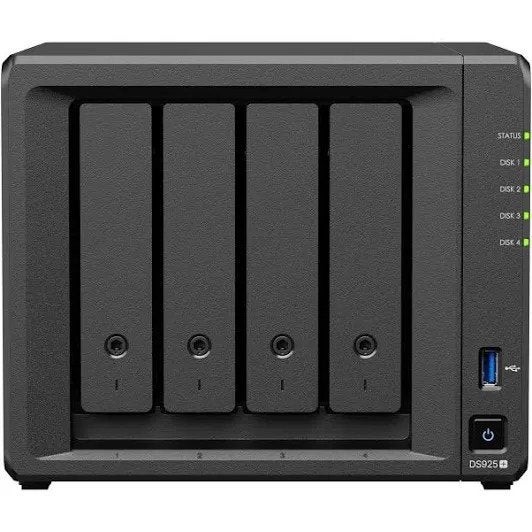 Synology NAS DS925+ met 2x 4TB HDD en 32GB RAM, Ophalen of Verzenden, Zo goed als nieuw
