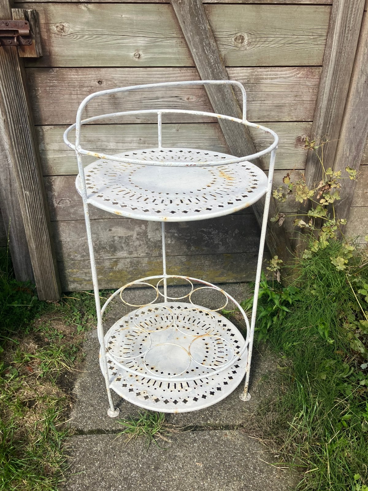 Brocante dessert drank kar, Ophalen