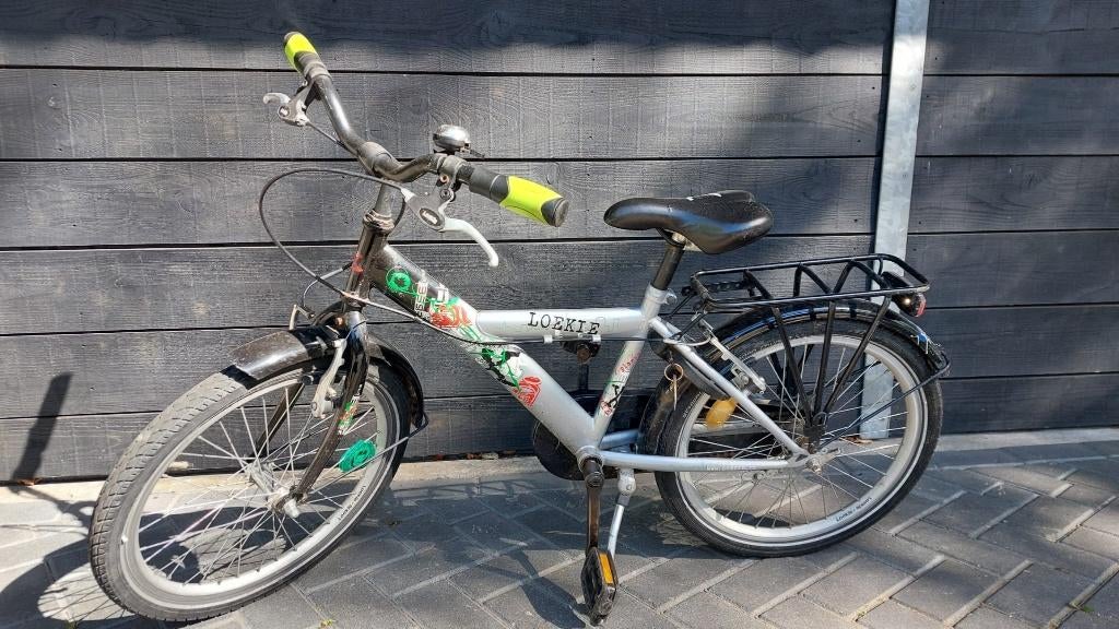 Loekie Jongensfiets 20 inch, Fietsen en Brommers, Fietsen | Jongens, Ophalen, Gebruikt, Handrem, Loekie Snake
