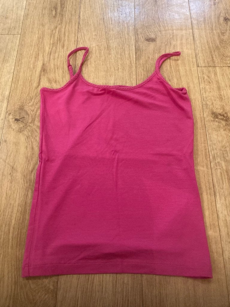 Bandolera top roze fuchsia maat xxs 34 als nieuw!, Ophalen of Verzenden, Zo goed als nieuw, Roze, Zonder mouw