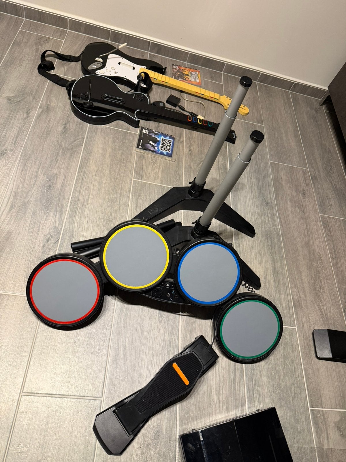Rock Band Drum Kit voor PS3 / PlayStation 3, Ophalen of Verzenden, Zo goed als nieuw, Gitaar, Drumstel of Dj-set, PlayStation 3