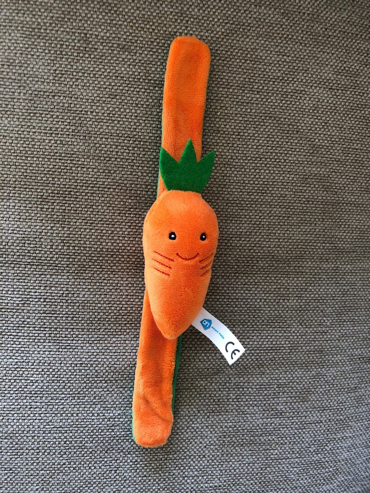 Slap bracelet/ klap armband met wortel AH/ Albert Heijn, Albert Heijn, Ophalen of Verzenden