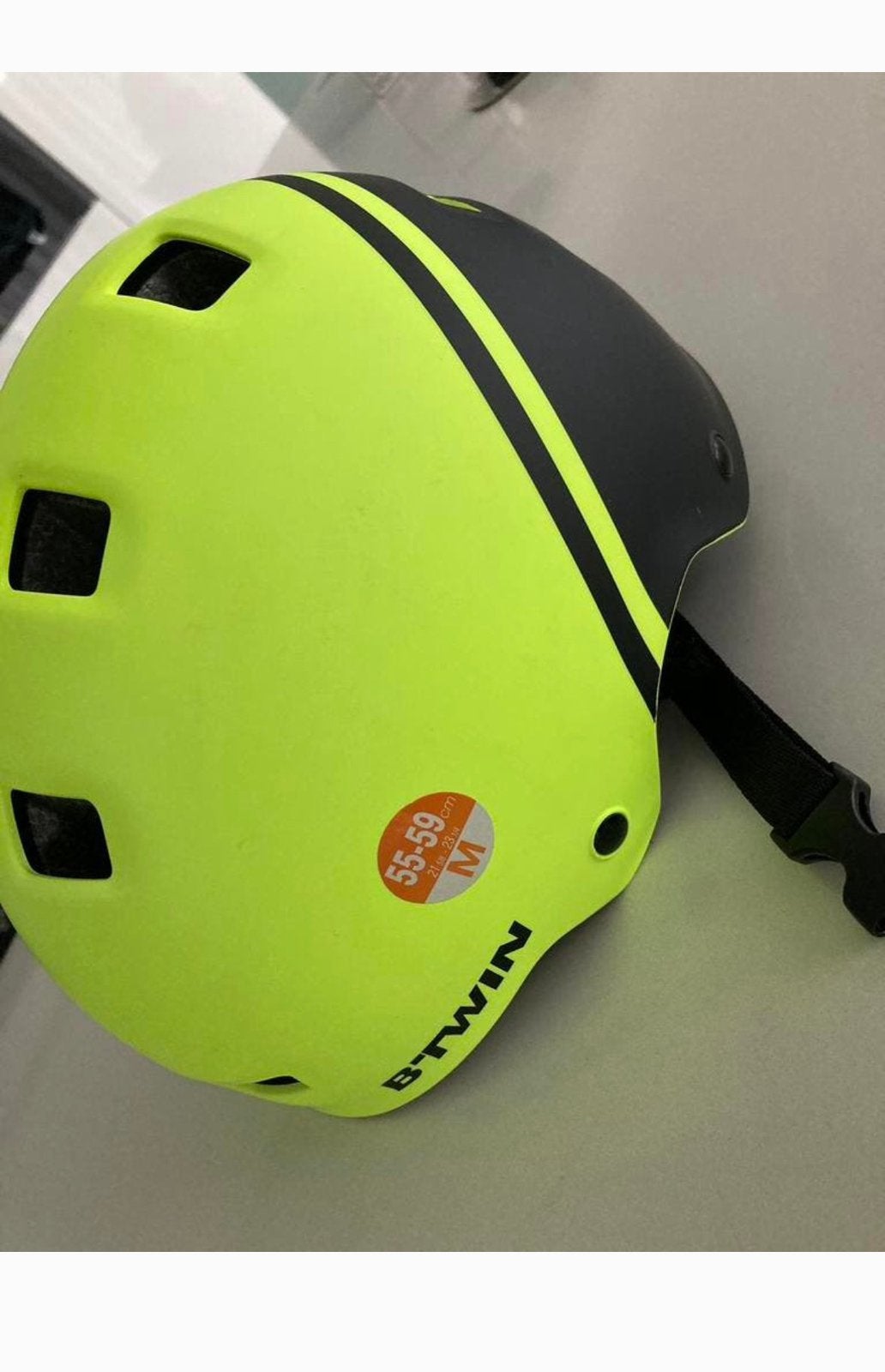 Fietshelm voor kinderen van BTWIN (maat M) te koop!, Ophalen of Verzenden, Zo goed als nieuw, M, Jongen of Meisje
