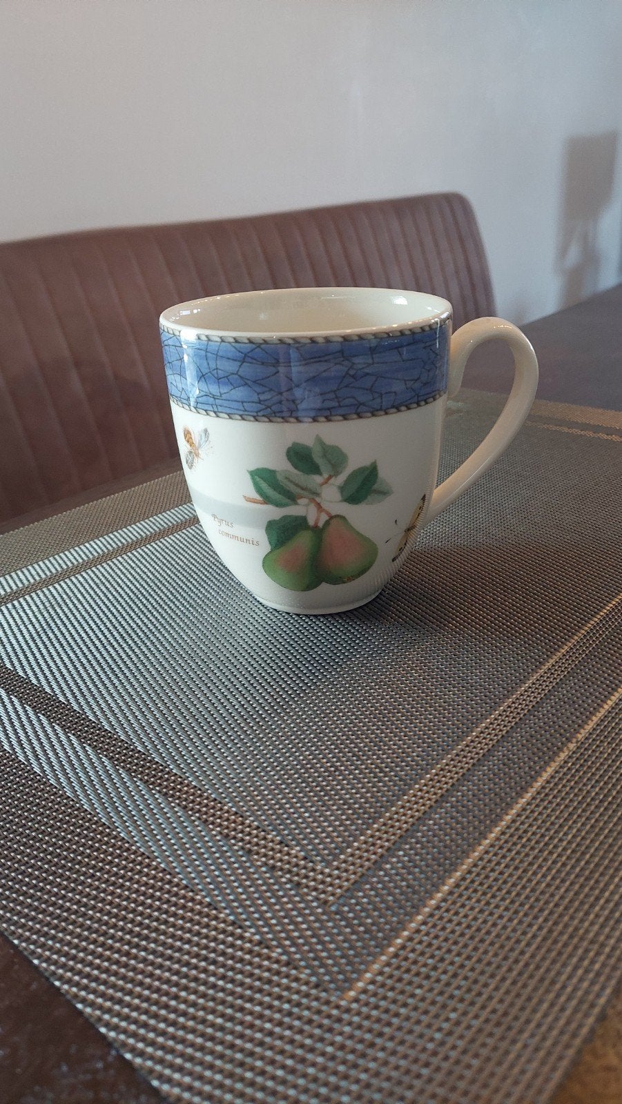 Wedgwood Sarah's Garden Mok - Peren Recept, Ophalen, Mok, Zo goed als nieuw, Wedgwood