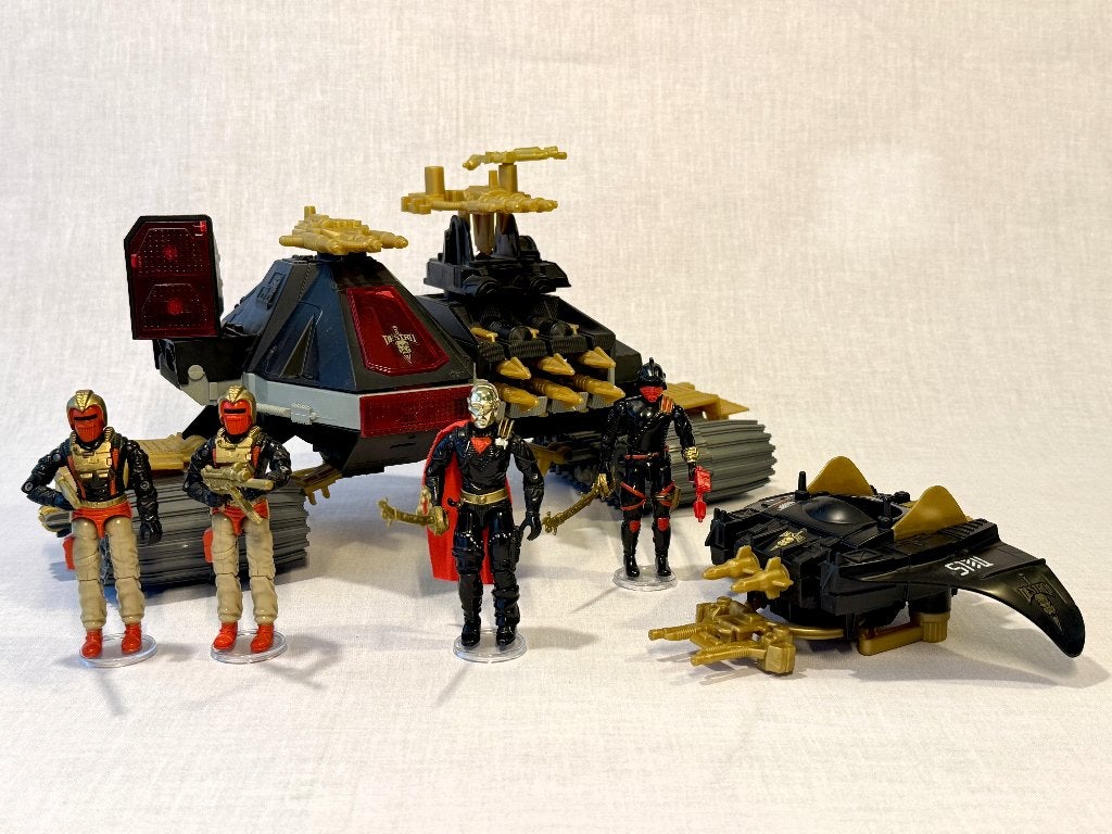 Gi Joe ARAH Destro Demon en Despoiler compleet met extra's, Ophalen of Verzenden, Zo goed als nieuw