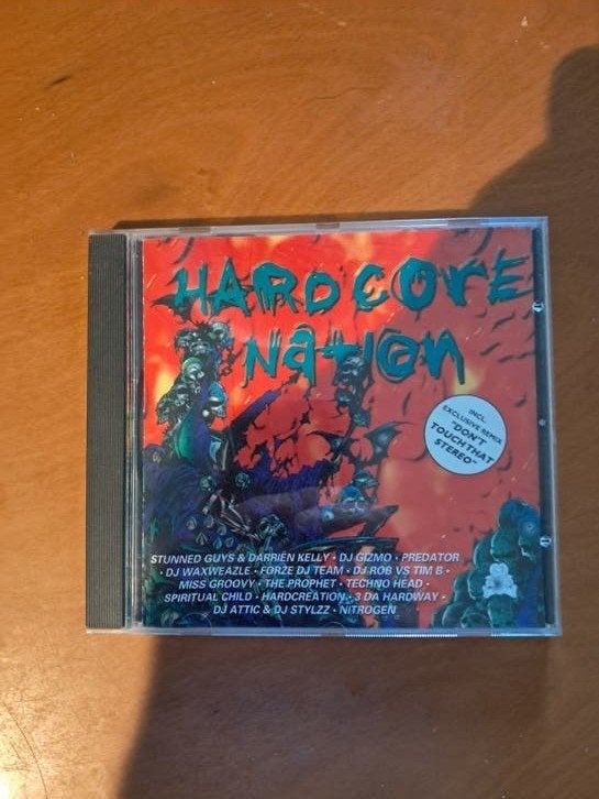 Hardcore Nation: Bigger & Bolder CD (1996), Inclusief boekje, Gebruikt, Hardcore, Ophalen of Verzenden