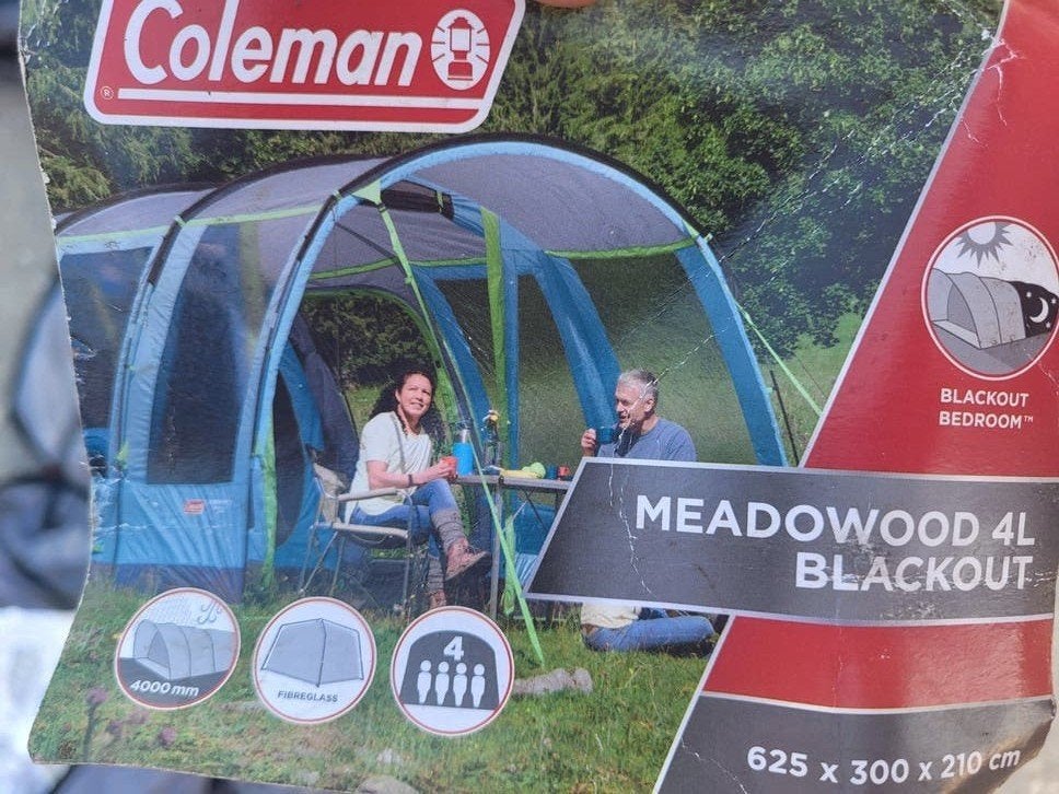 coleman meadowood 4l tent, Ophalen of Verzenden, Zo goed als nieuw, Tot en met 4