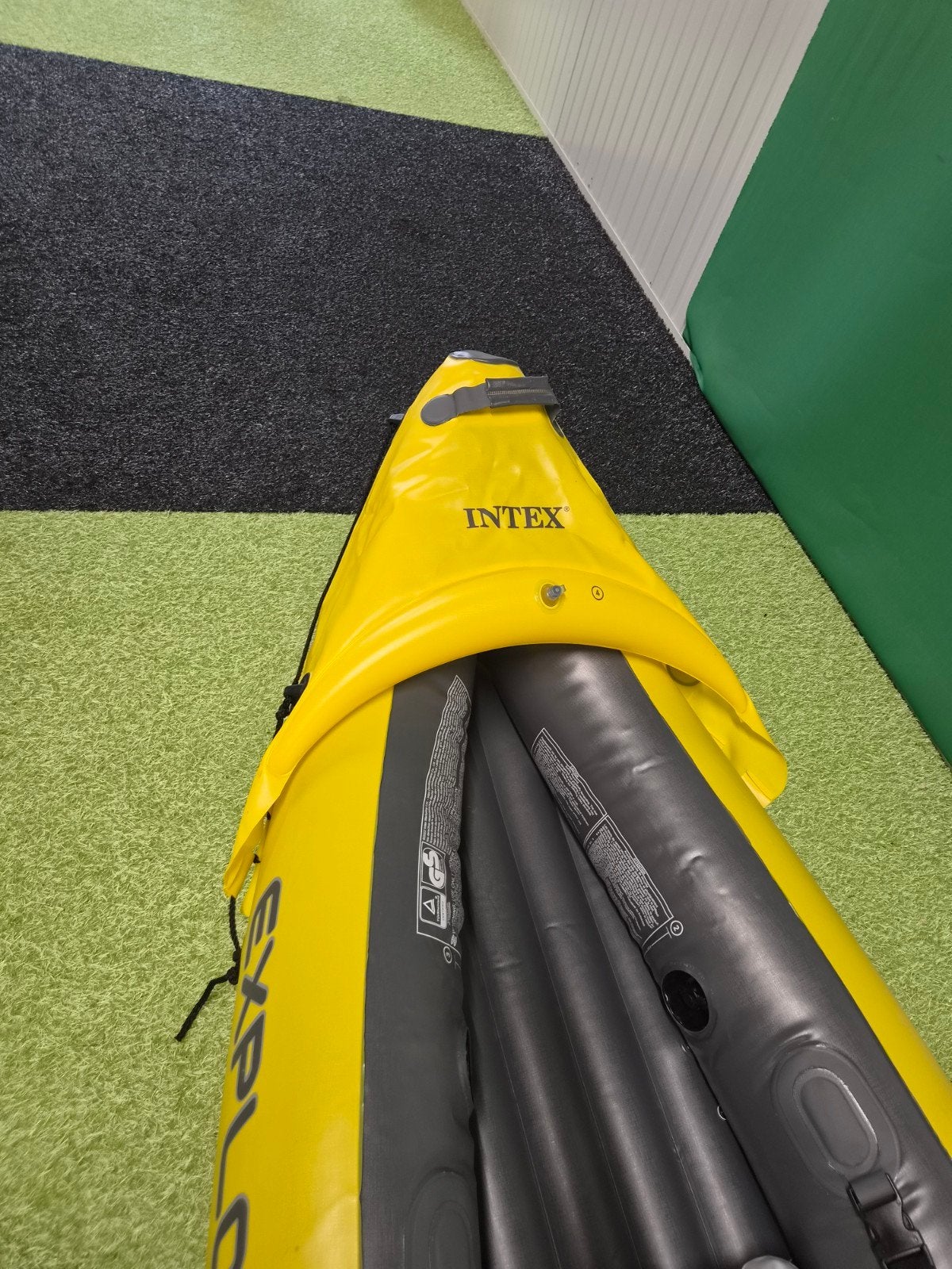 Intex Explorer K2 Opblaasbare Kajak - 2-persoons, Ophalen of Verzenden, Opblaasbaar, Zo goed als nieuw, 2-persoons