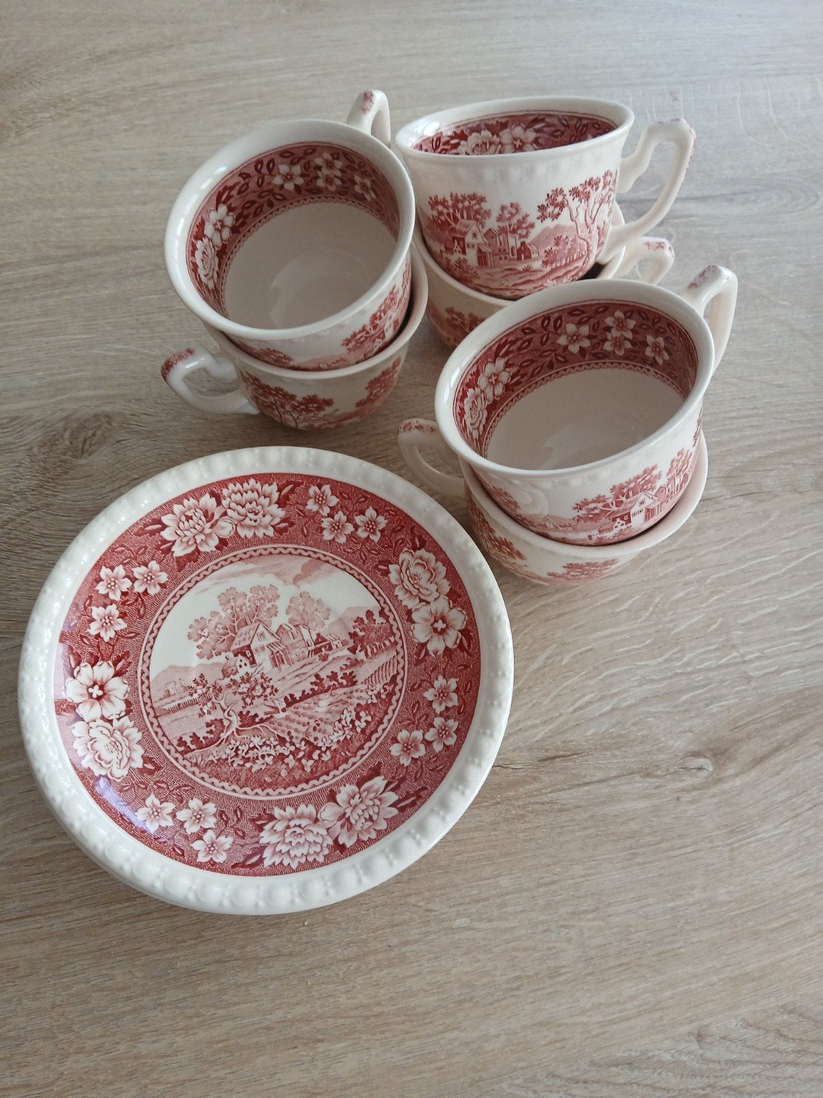 Villeroy & Boch Rusticana Rood, Huis en Inrichting, Villeroy & Boch, Nieuw, Ophalen of Verzenden, Kop(pen) en/of Schotel(s)