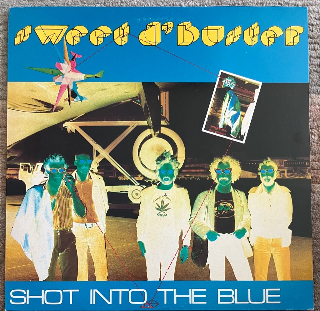 SW1 Sweet d’buster, Shot into the blue HOL79 €5 nieuw, LP, Ophalen of Verzenden, Zo goed als nieuw, Inclusief binnenhoes