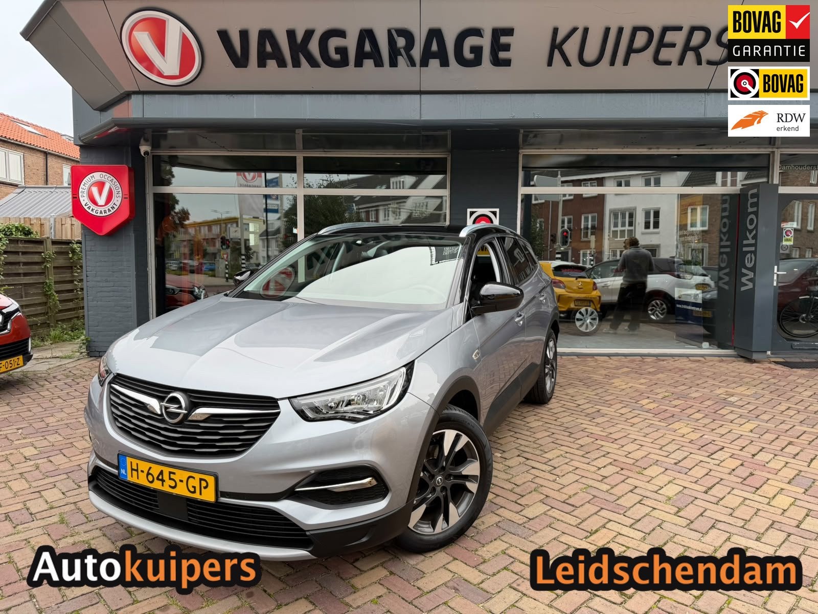 Opel Grandland X 1.2 Turbo Business Executive, Auto's, Voorwielaandrijving, 12 maanden, Stof, Gebruikt