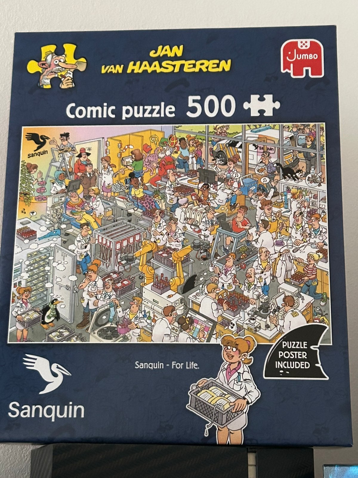 Puzzle 500, Ophalen, 500 t/m 1500 stukjes, Zo goed als nieuw