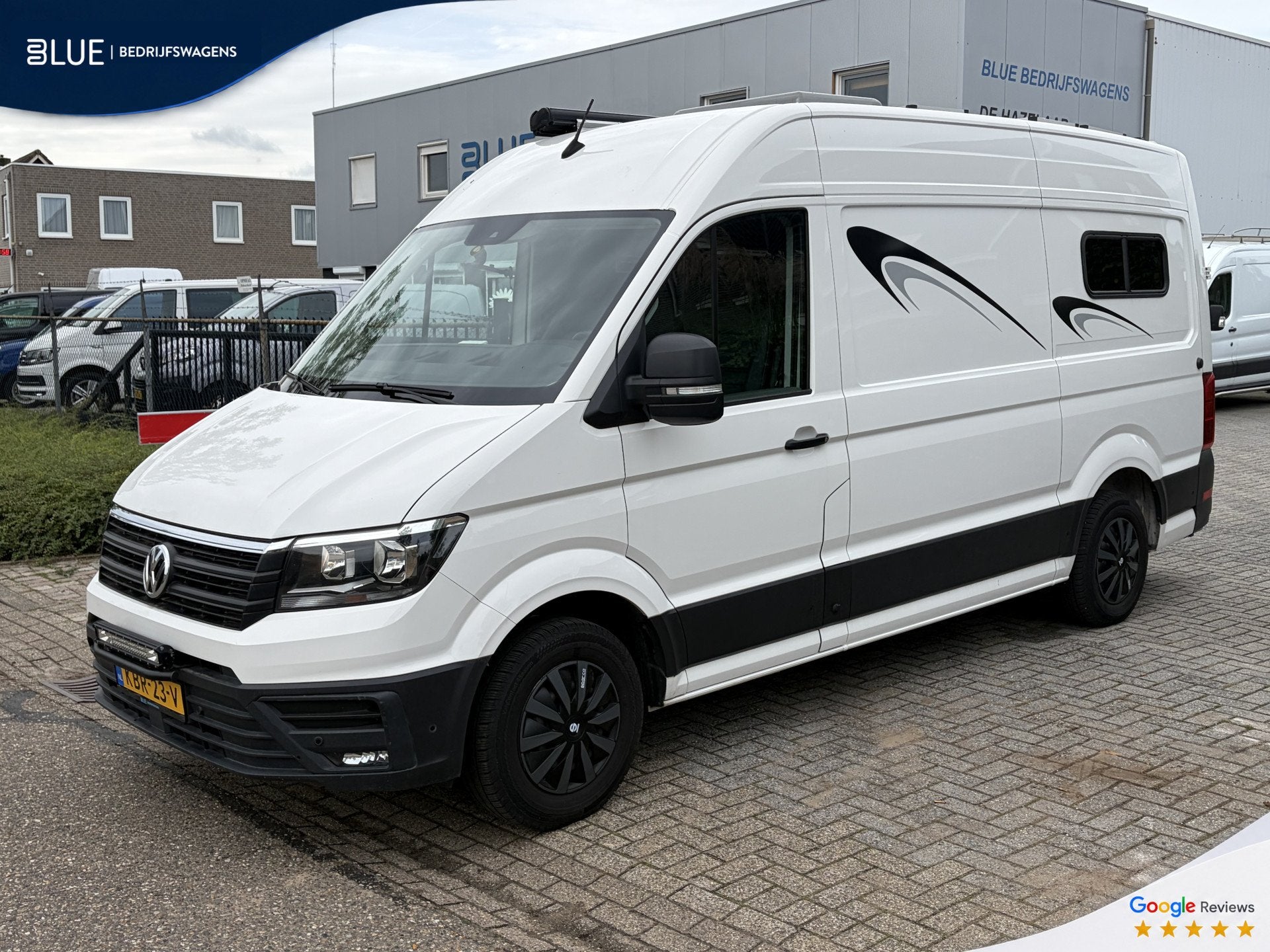 Volkswagen Crafter Camper met nieuw interieur! Euro6 Off-Gri, Buscamper of Camperbus, Info@bluebedrijfswagens.nl, Volkswagen, Bedrijf