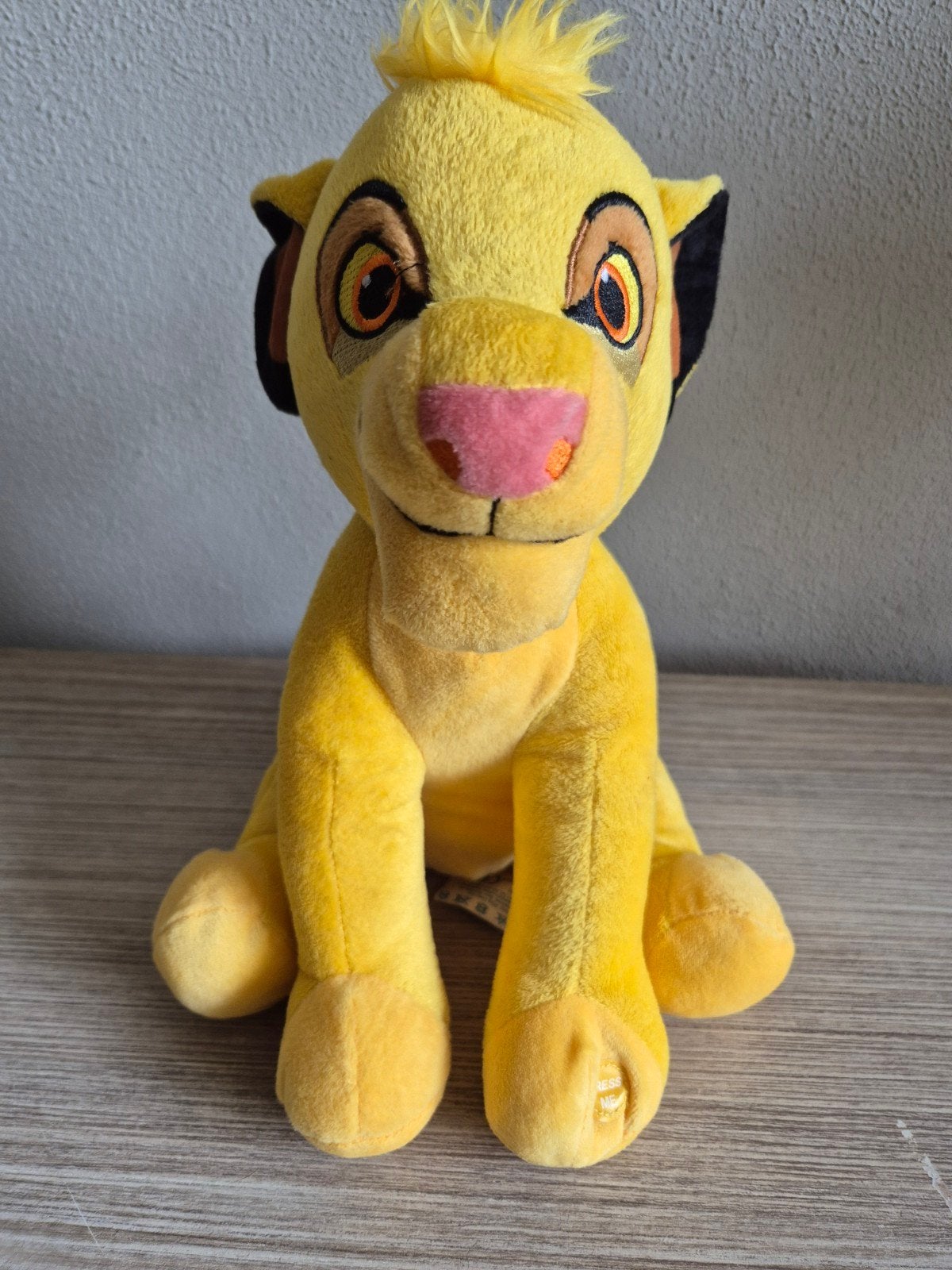 Disney Simba, Disney, Geel, Ophalen of Verzenden, Zo goed als nieuw