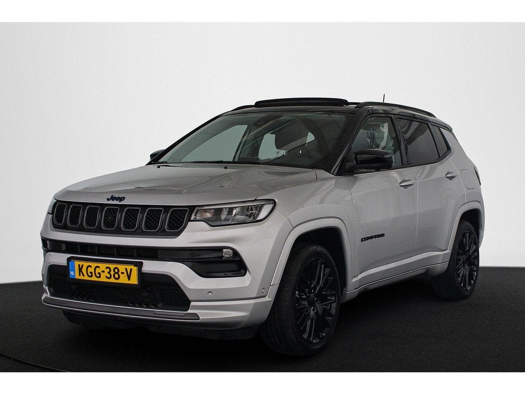Jeep Compass 4xe 240 Plug-in Hybrid Electric S Panoramadak A, Auto's, Jeep, Automaat, Gebruikt, 4 cilinders, Compass