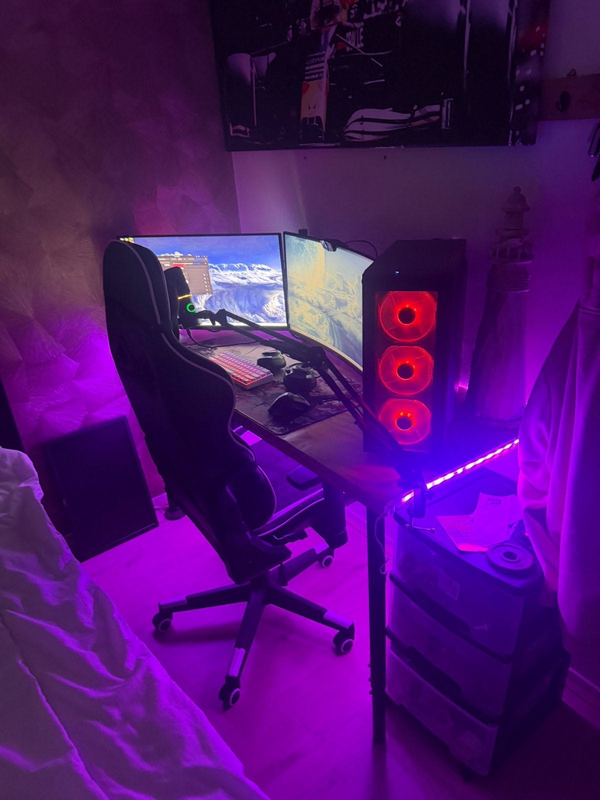 Gaming setuo, Computers en Software, Ophalen, Zo goed als nieuw, Gaming, SSD