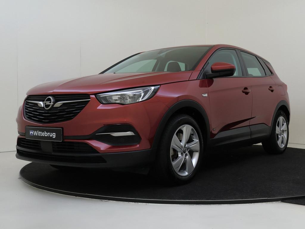 Opel Grandland X 1.6 Turbo Hybrid Business Edition | Stoelve, Auto's, Automaat, Gebruikt, 4 cilinders, Hybride Elektrisch/Benzine