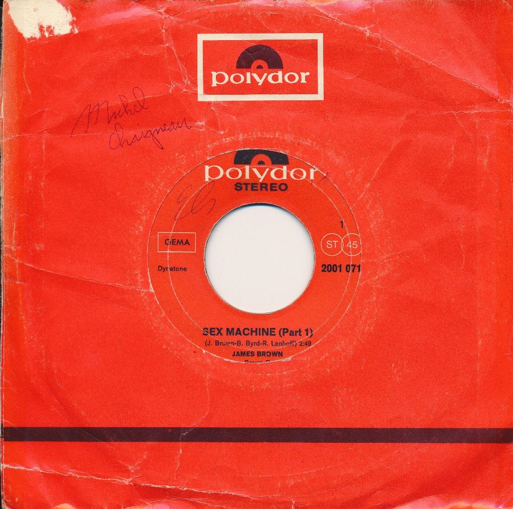 381 James Brown - Sex machine (1970), Ophalen of Verzenden, Gebruikt, 7 inch, Pop