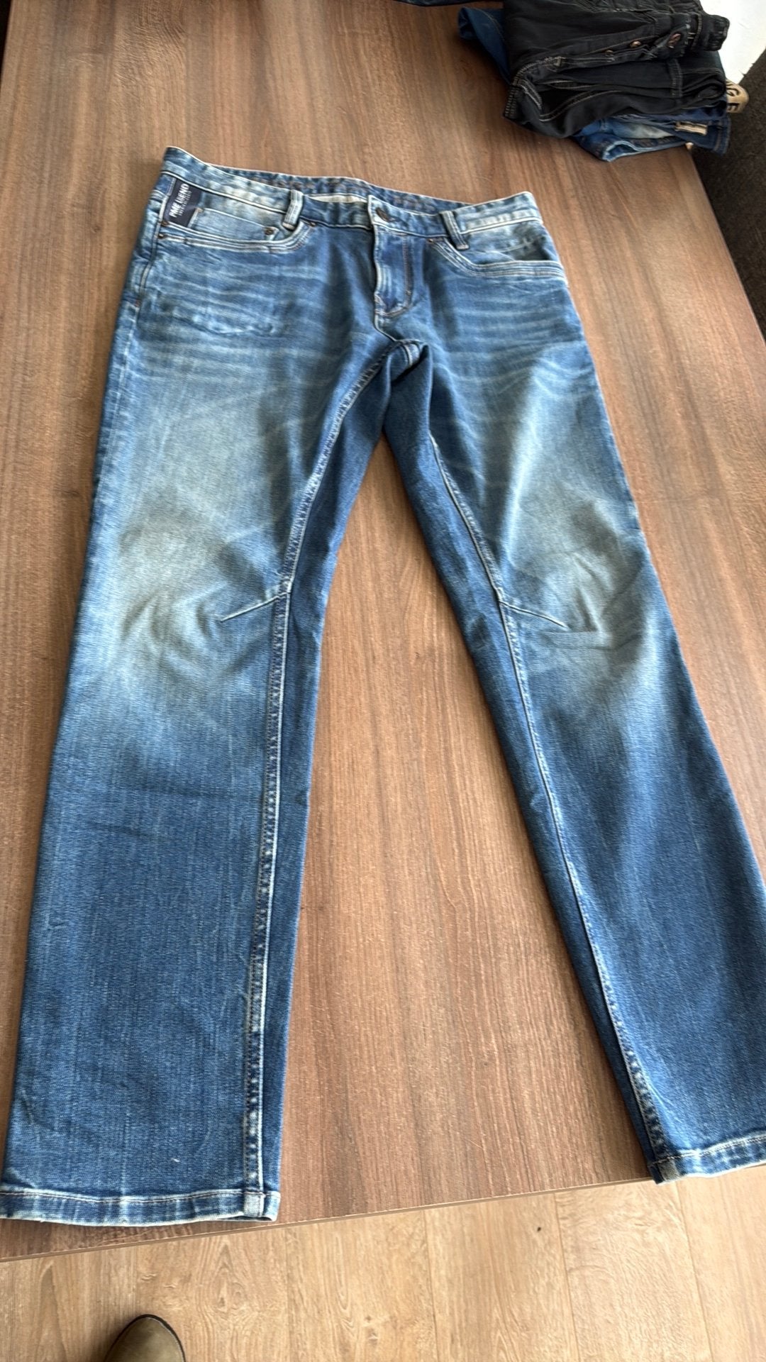 Pme legend Maat W33 L32, Ophalen, Zo goed als nieuw, Blauw, W33 - W34 (confectie 48/50)