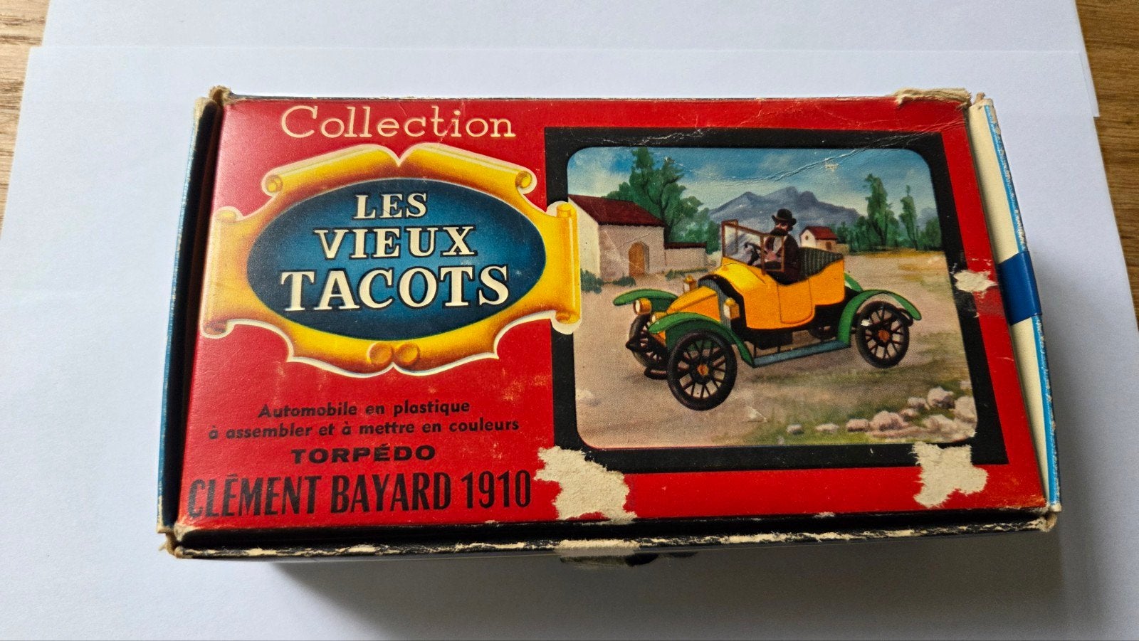 Vintage Les Vieux Tacots Clément Bayard 1910 model kit 1:32, Overige merken, Gebruikt, Auto, 1:32 tot 1:50